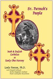 Cover of: St. Patrick's people: Irish and English Catholics in early Ohio history