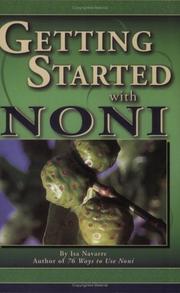 Cover of: Getting Started with Noni by Isa Navarre