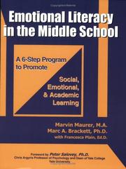 Cover of: Emotional Literacy in the Middle School