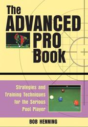 Cover of: The Advanced Pro Book: Strategies and Training Techniques for the Serious Pool Player