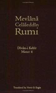 Cover of: Divan-I Kebir Meter 4: Bahr-I Muzari Ahrab-I Mekfut (Divan - I Kebir)