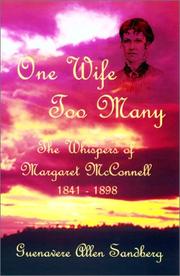 Cover of: One wife too many by Guenavere Allen Sandberg