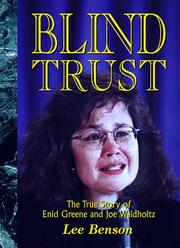 Cover of: Blind trust by Lee Benson