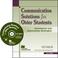 Cover of: Communication Solutions for Older Students