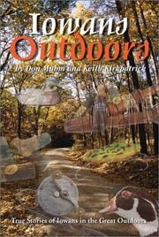Cover of: Iowans outdoors: best outdoors stories-- as told by Iowans