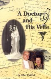 Cover of: A doctor and his wife