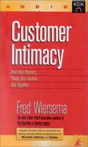 Customer Intimacy by Fred Wiersema