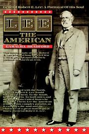 Cover of: Lee the American by Bradford, Gamaliel