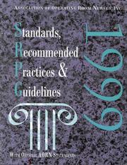 Standards, Recommended Practices, & Guidelines, 1999 by Deb Reno