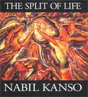 Cover of: The split of life: Nabil Kanso, paintings : 1974-1994.