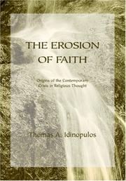 Cover of: The erosion of faith by Thomas A. Idinopulos