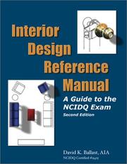 Cover of: Interior Design Reference Manual by David Kent Ballast, David Kent Ballast