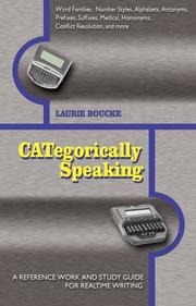 Cover of: Categorically speaking: a reference work and study guide for realtime writing