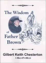 Cover of: The Wisdom of Father Brown by Gilbert Keith Chesterton