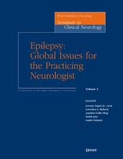 Cover of: Epilepsy: Global Issues For The Practicing Neurologist  by Jerome Engel