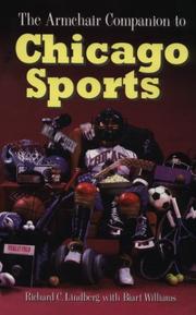 Cover of: The armchair companion to Chicago sports by Richard Lindberg