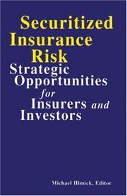 Cover of: Securitized Insurance Risk by Michael Himick