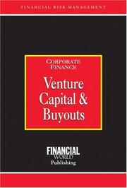 Cover of: Venture Capital: Corporate Finance (Lessons Risk Management Series)