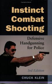 Cover of: Instinct Combat Shooting | Chuck Klein