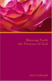 Cover of: Showing Forth The Presence Of God (Letters)