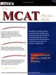Cover of: The MCAT Physics Book by Garrett, Biehle