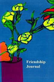 Cover of: Friendship Journal