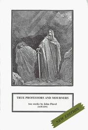 Cover of: True professors: and, Mourners : two works