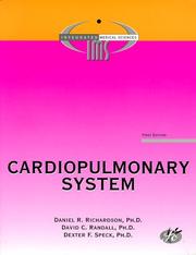 Cardiopulmonary system by Daniel R. Richardson, David C. Randall, Dexter F. Speck