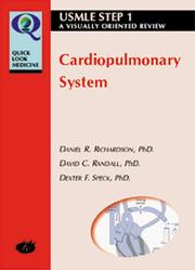 Cover of: Quick Look: Cardiopulmonary System