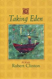 Cover of: Taking Eden: poems
