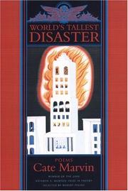 Cover of: World's tallest disaster by Cate Marvin