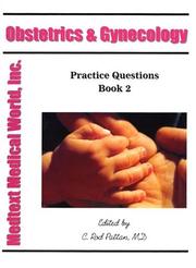 Obstetrics & Gynecology by C. Rod Pattan
