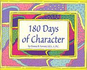 Cover of: 180 days of character | Donna B. Forrest