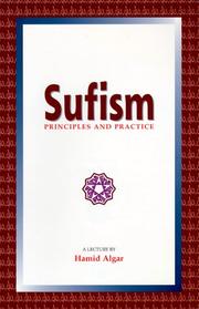 Cover of: Sufism by Hamid Algar