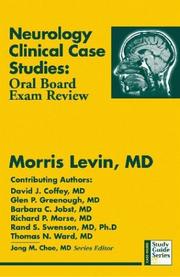 Cover of: Neurology Clinical Case Studies by Morris Levin