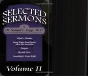 Cover of: Selected Sermons, Vol. II