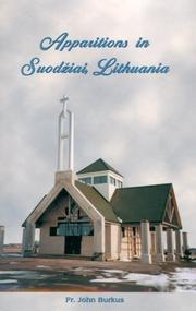 Cover of: Apparitions in Suodziai Lithuania