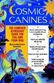 Cover of: Cosmic canines by Marilyn MacGruder Barnewall