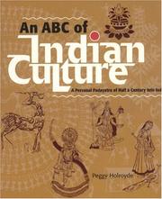 Cover of: An ABC of Indian Culture by Peggy Holroyde