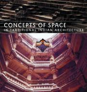 Cover of: Concepts of Space in Traditional Indian Arch
