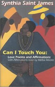 Cover of: Can I Touch You: Love Poems and Affirmations