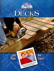 Cover of: Decks (Hometime How-To Series)