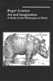 Cover of: Art and Imagination by Roger Scruton
