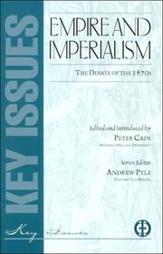 Cover of: Empire And Imperialism by Peter Cain