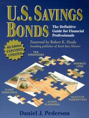 U.S. savings bonds by Daniel J. Pederson