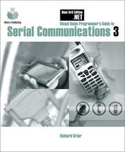 Cover of: Visual Basic Programmer's Guide to Serial Communications 3