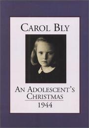 Cover of: An adolescent's Christmas, 1944