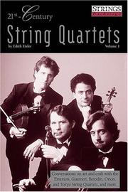 21st-century string quartets by Edith Eisler