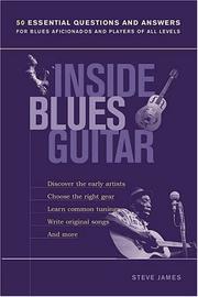 Cover of: Inside blues guitar | Steve James