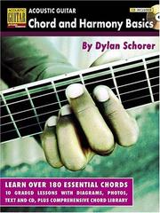 Cover of: Acoustic guitar chord and harmony basics by Dylan Schorer